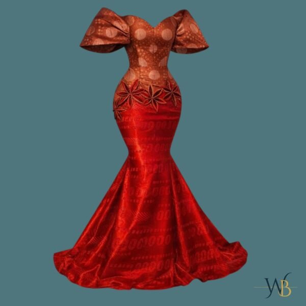 ROBE‑SIRÈNE BICOLORE • WakaneBazin